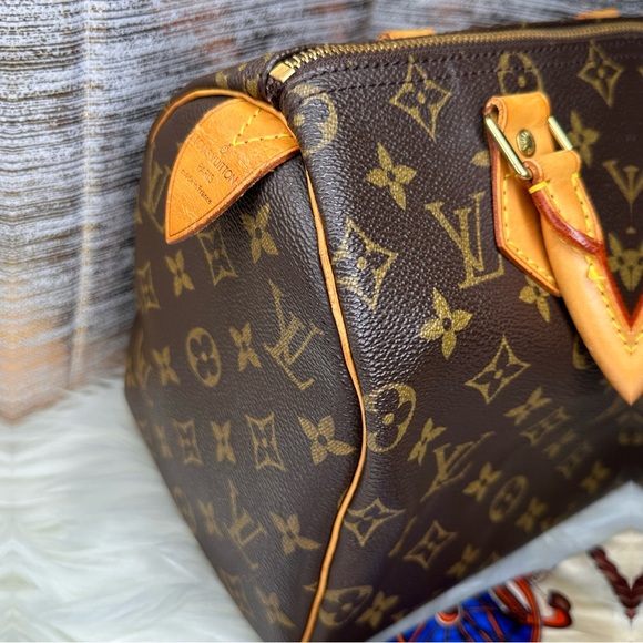 🔥FLASH SALE🔐 LV Speedy 25 in Monogram Print with 🔐, Twillies, & Bag Organizer - Picture 14 of 16
